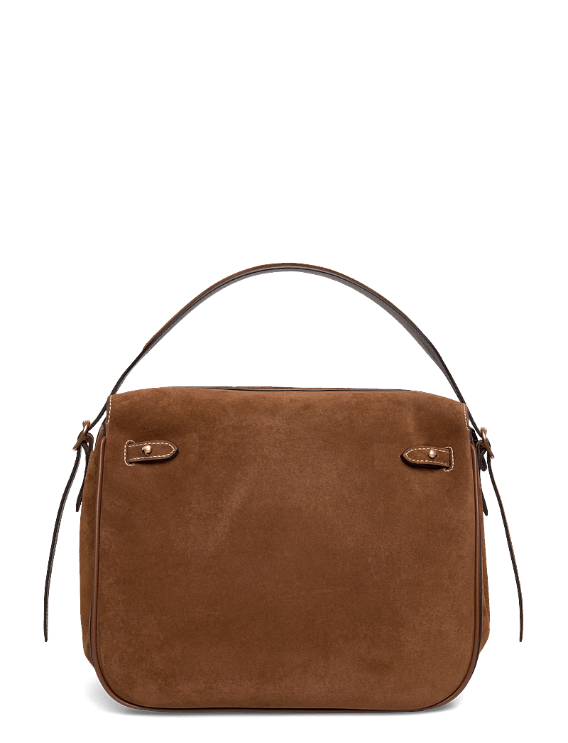 Polo Ralph Lauren - Polo ID Suede Satchel - erilised sündmused - cinnamon/cuoio - 1