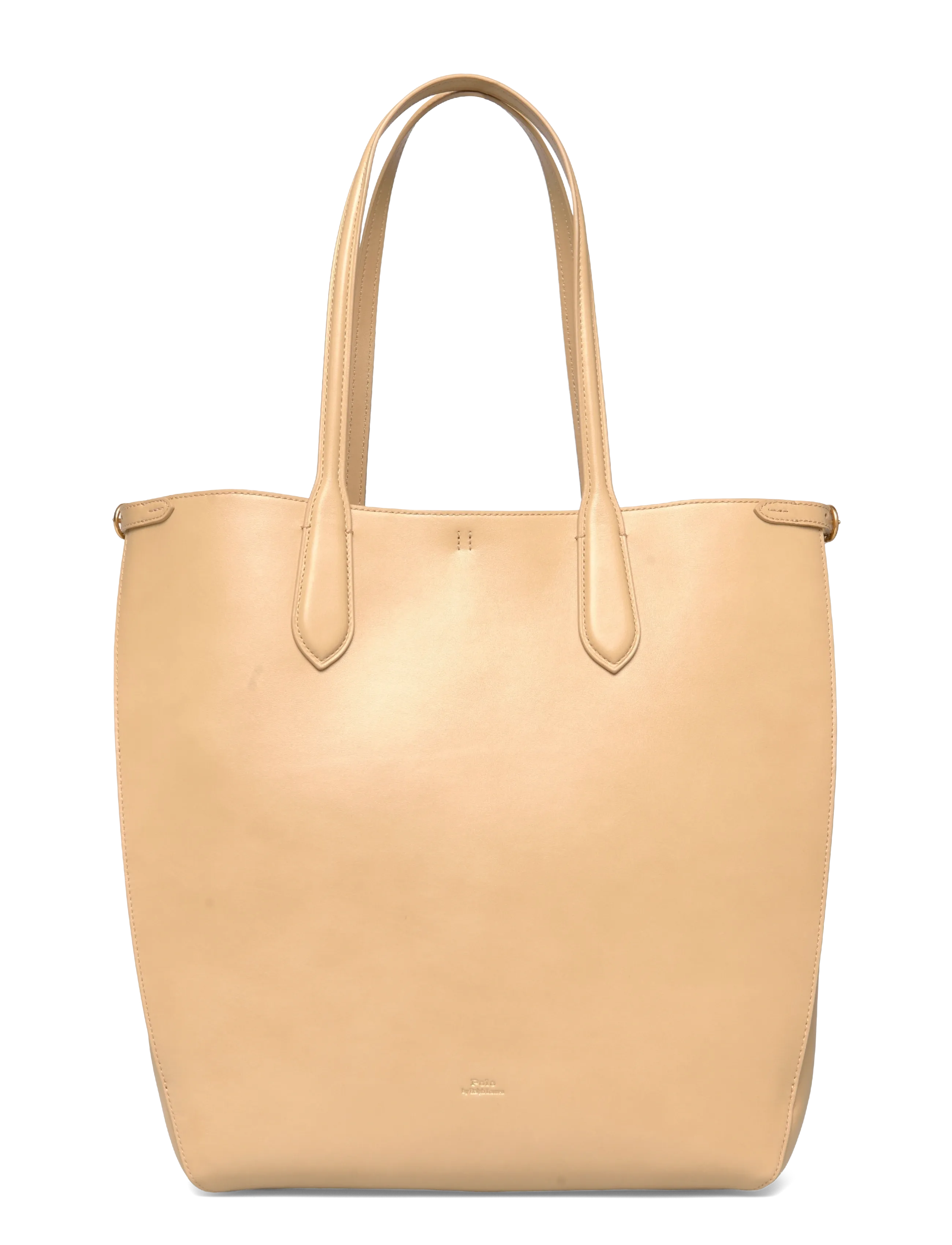 Bellport Leather North-South Tote - CASHMERE