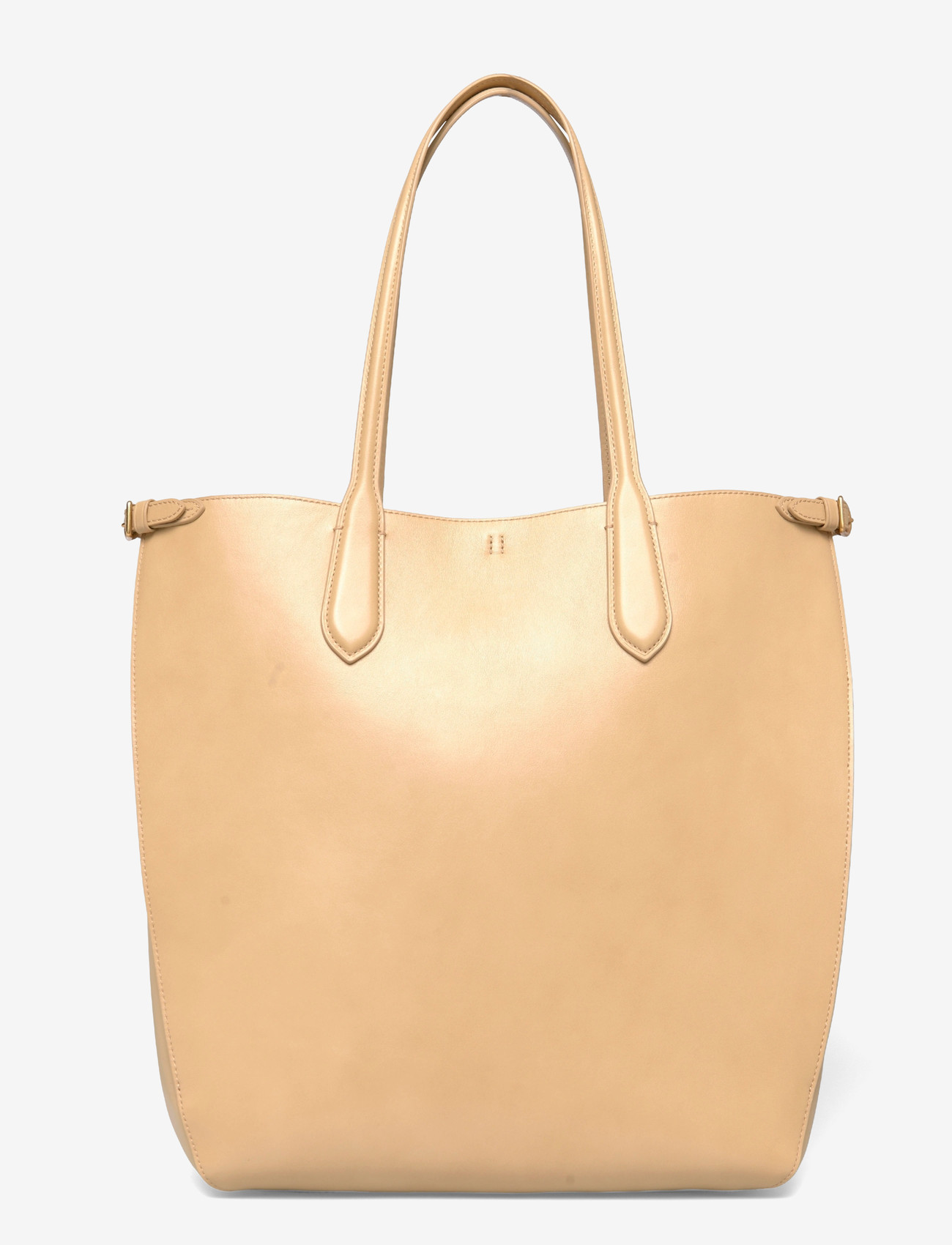 Polo Ralph Lauren - Bellport Leather North-South Tote - totes - cashmere - 1