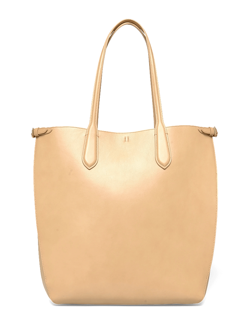 Polo Ralph Lauren - Bellport Leather North-South Tote - tote-stiilis kotid - cashmere - 1