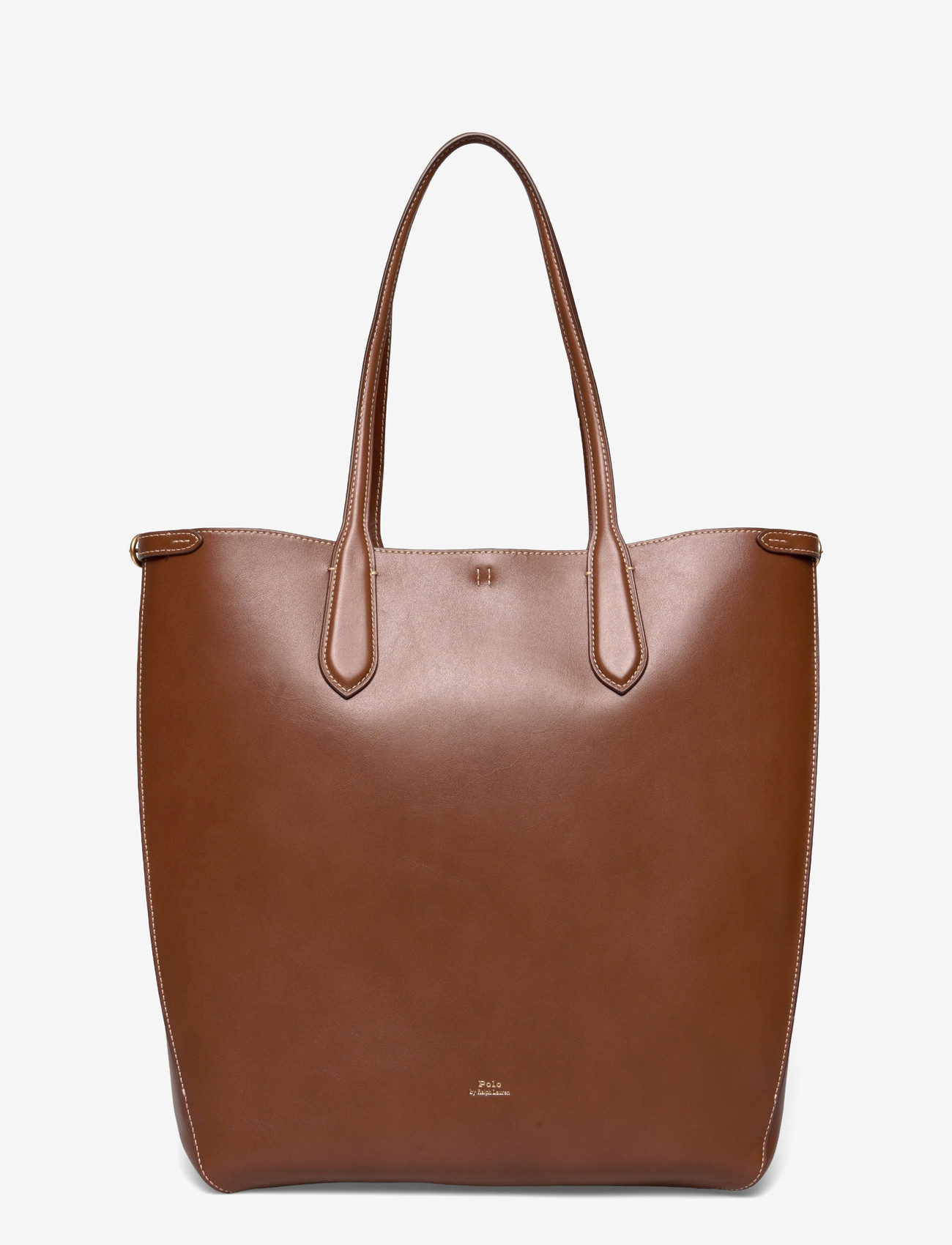 Polo Ralph Lauren - Bellport Leather North-South Tote - tote bags - cuoio - 0