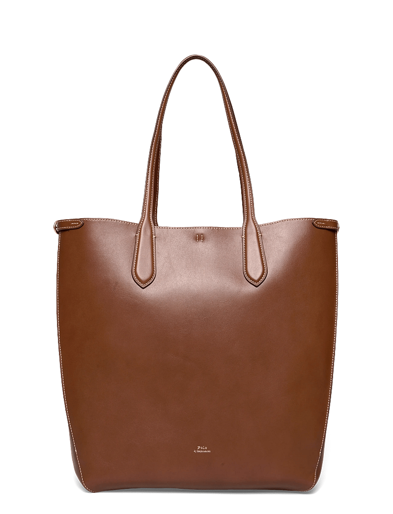 Polo Ralph Lauren - Bellport Leather North-South Tote - tote bags - cuoio - 0