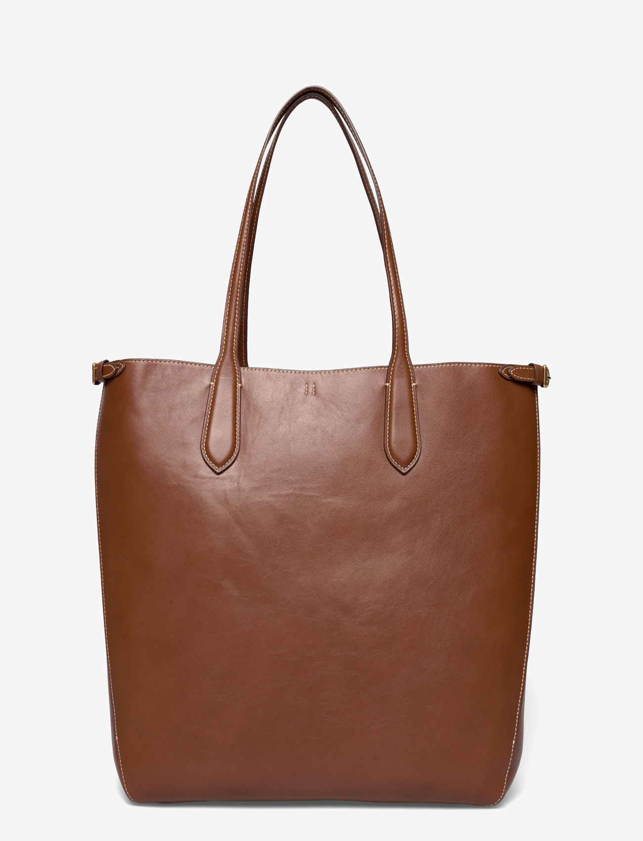 Polo Ralph Lauren - Bellport Leather North-South Tote - tote bags - cuoio - 1
