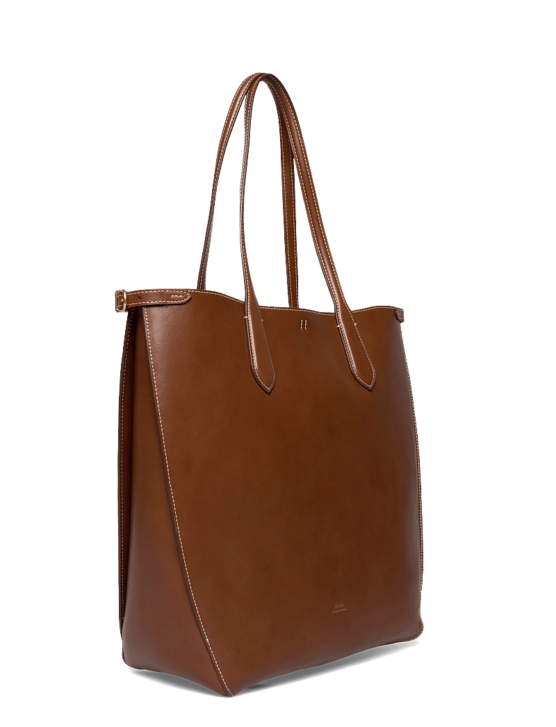 Polo Ralph Lauren - Bellport Leather North-South Tote - tote bags - cuoio - 2