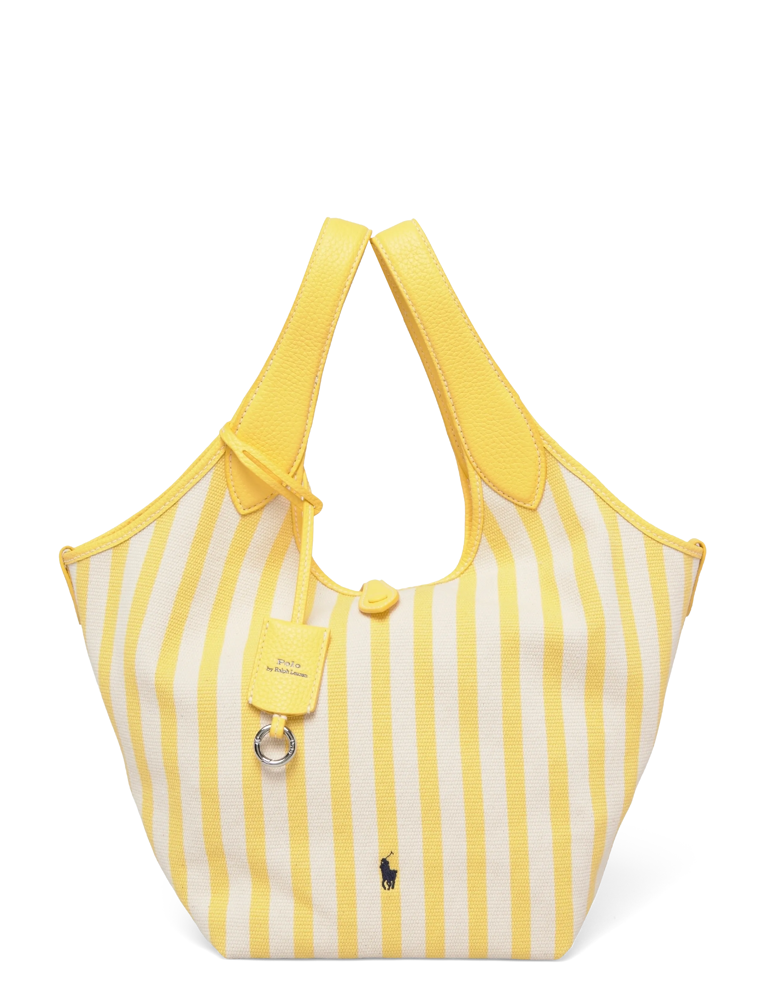 Polo Ralph Lauren Polo Play Striped Canvas Tote - Nyheter - COLLEGIATE YELLOW / yellow
