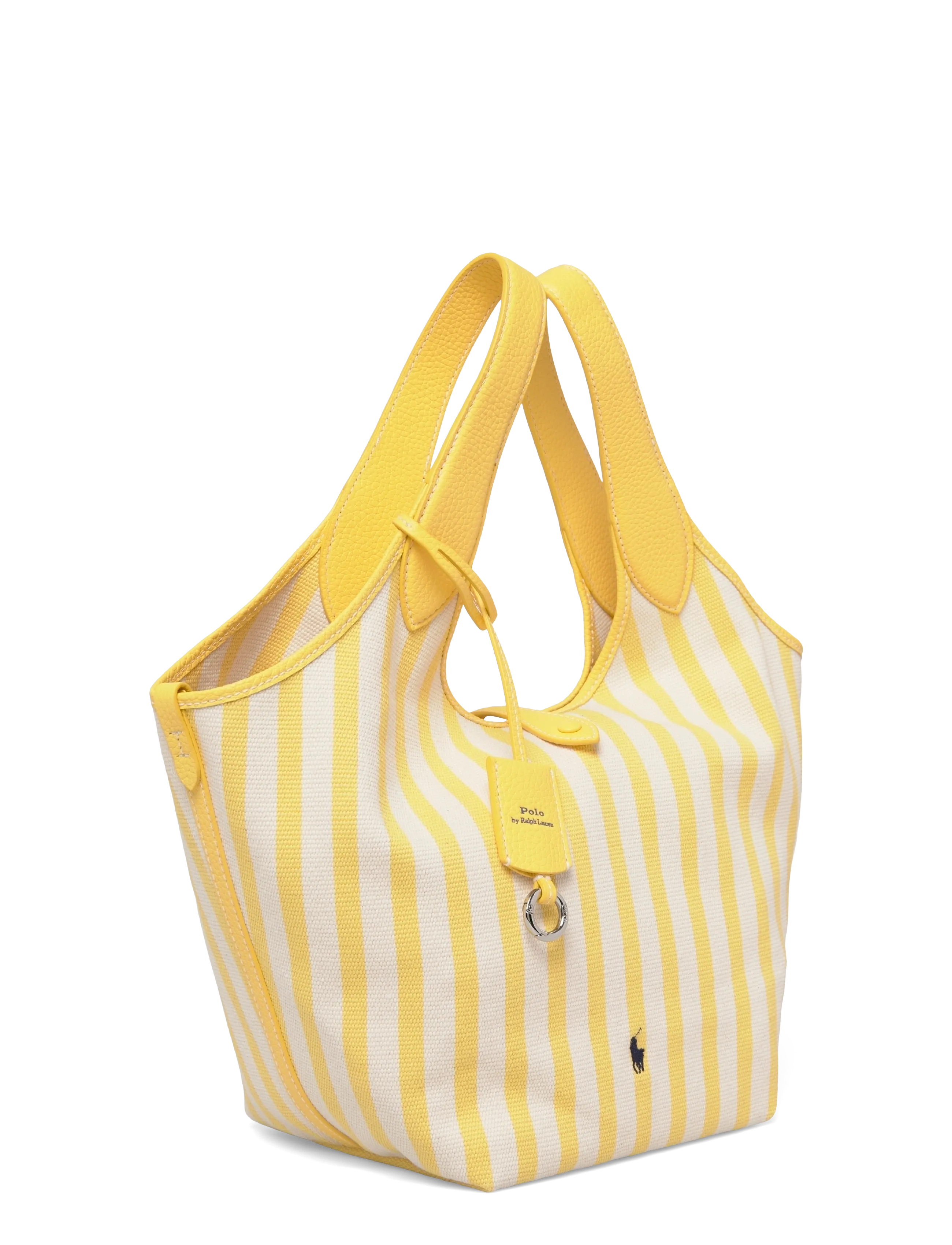 Polo Ralph Lauren - Polo Play Striped Canvas Tote - collegiate yellow - 2