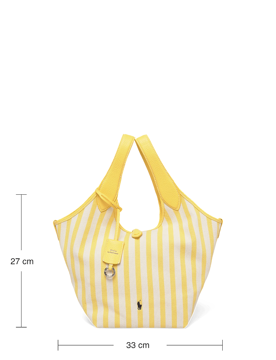 Polo Ralph Lauren - Polo Play Striped Canvas Tote - collegiate yellow - 3