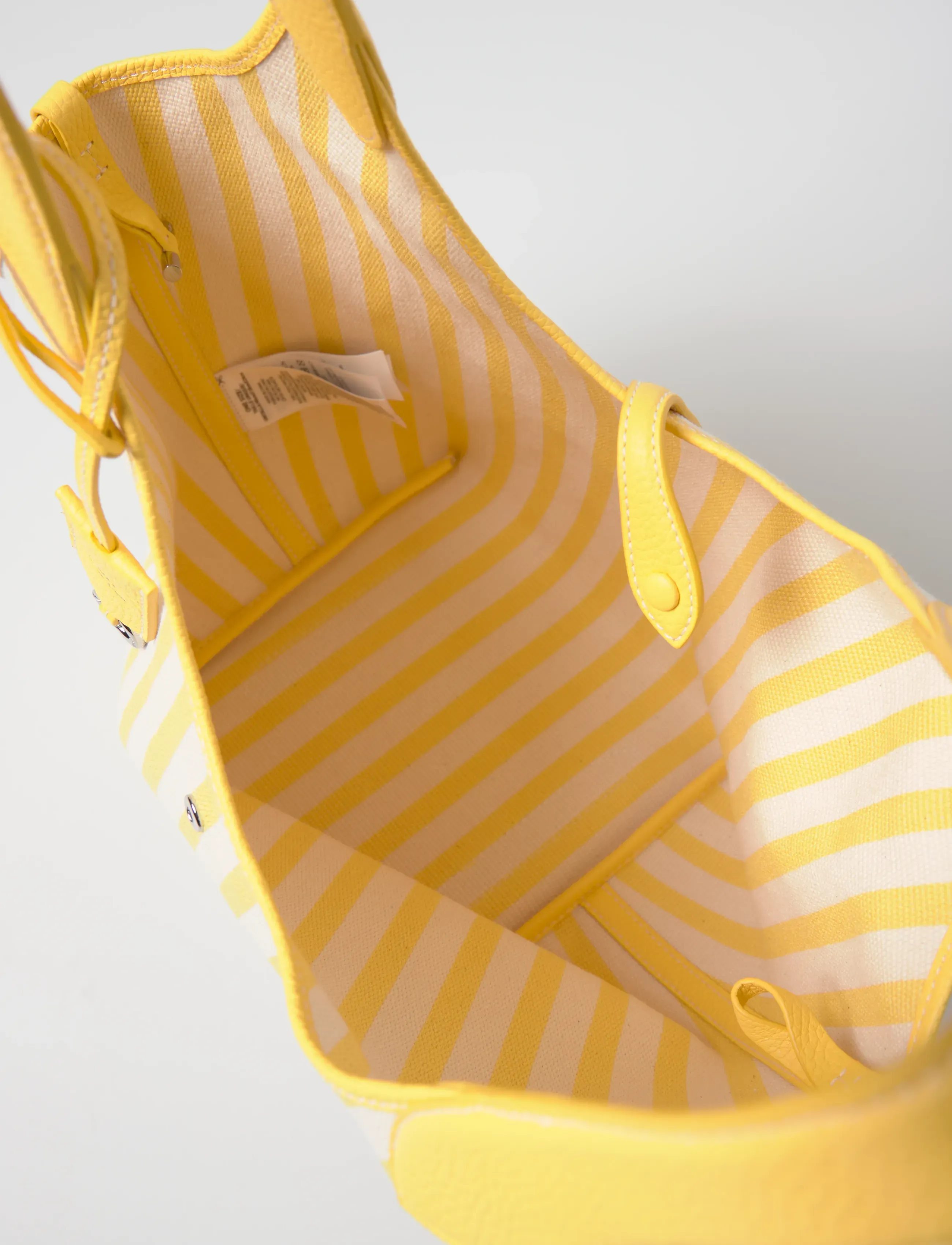 Polo Ralph Lauren - Polo Play Striped Canvas Tote - collegiate yellow - 5