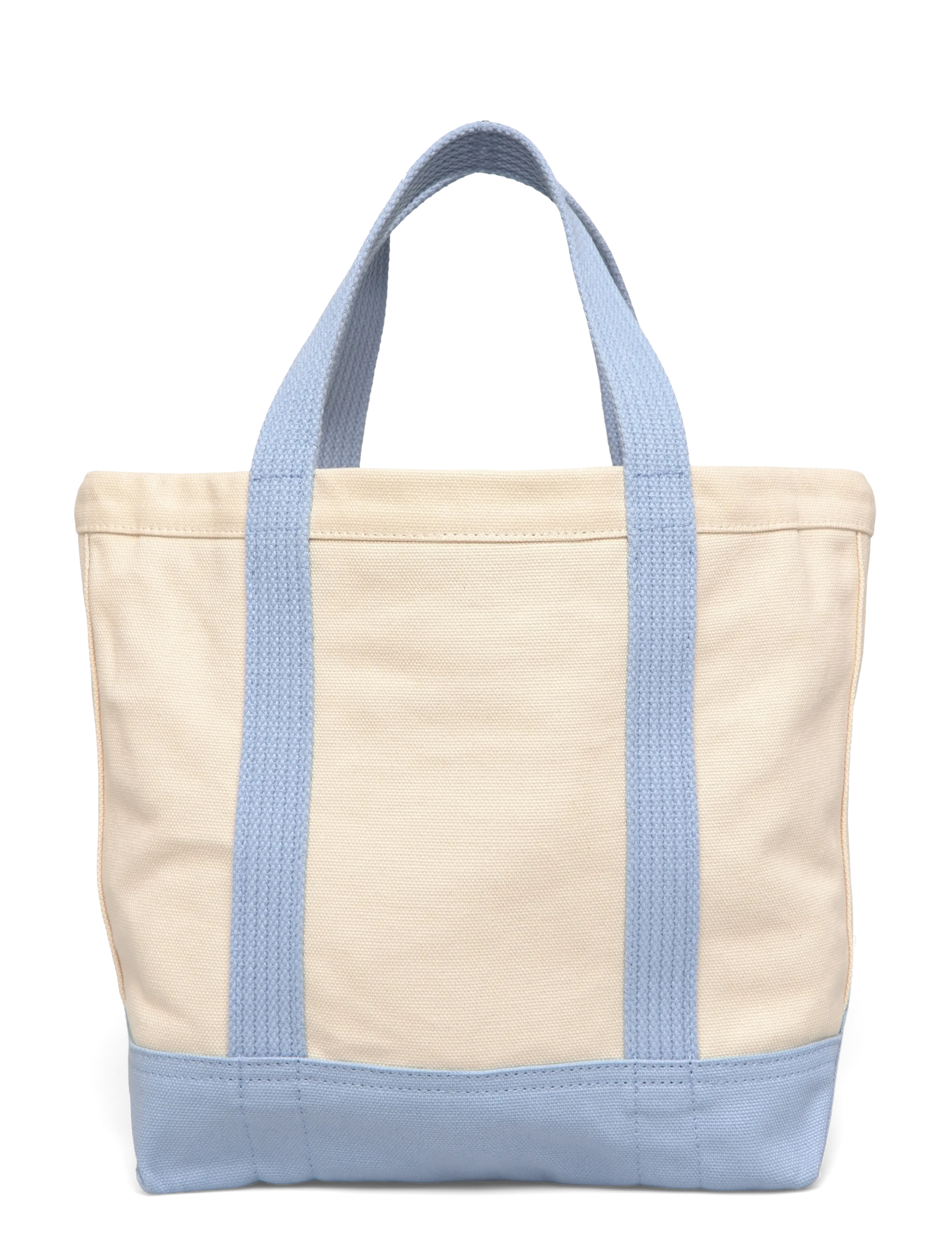 Polo Ralph Lauren - CNVS ERAN CBLE BEAR-SM PP TOTE-TTE- - ecru/ carolina bl - 2
