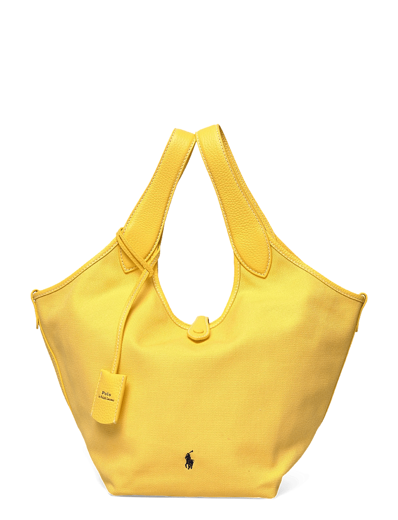Polo Ralph Lauren - Polo Play Canvas Tote - tote bags - collegiate yellow - 0