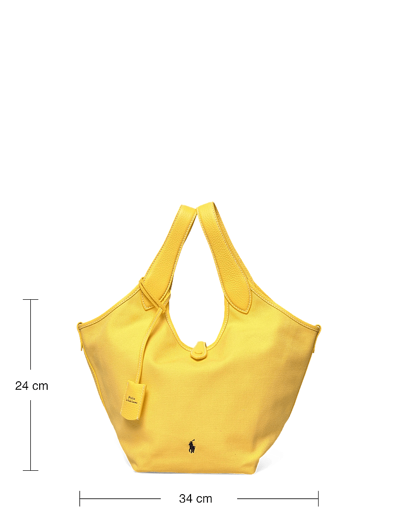 Polo Ralph Lauren - Polo Play Canvas Tote - tote bags - collegiate yellow - 3