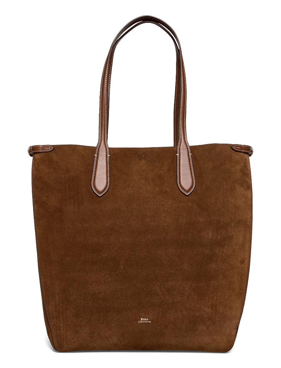 Polo Ralph Lauren - Bellport Suede North-South Tote - cinnamon/cuoio - 0
