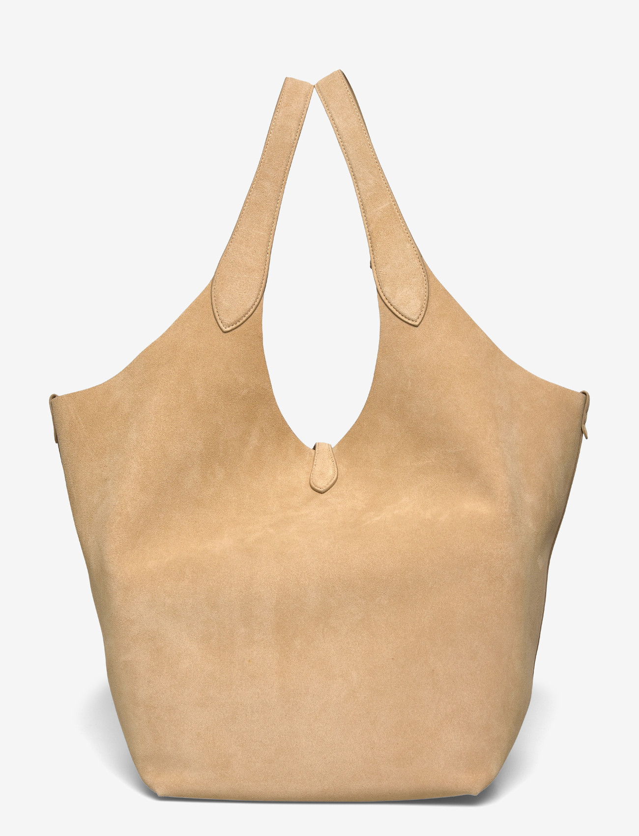 Polo Ralph Lauren - Polo Play Suede Large Tote - shoppers - cashew - 1