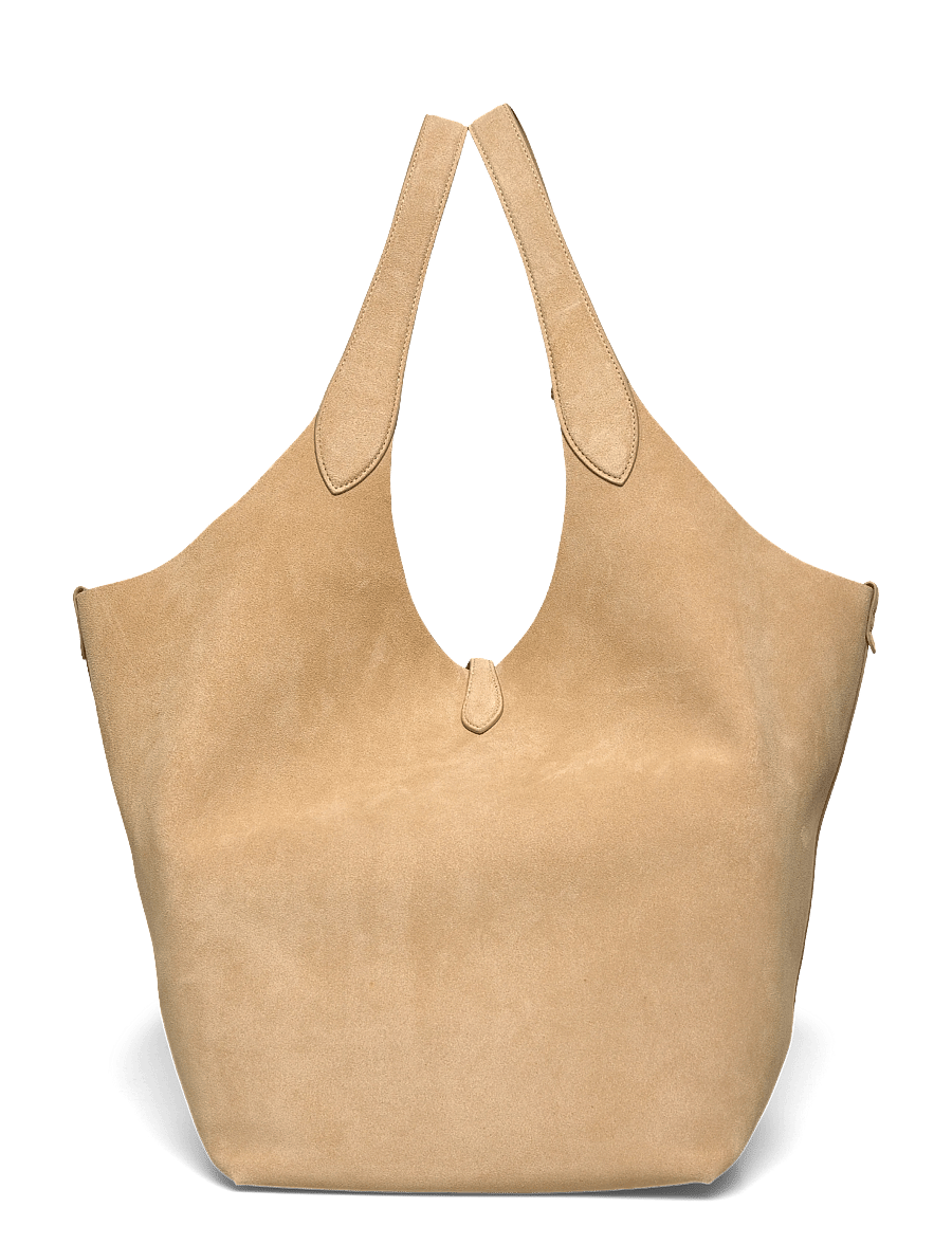 Polo Ralph Lauren - SUEDE-PLY LG TTE-TTE-LRG - cabas - cashew - 1
