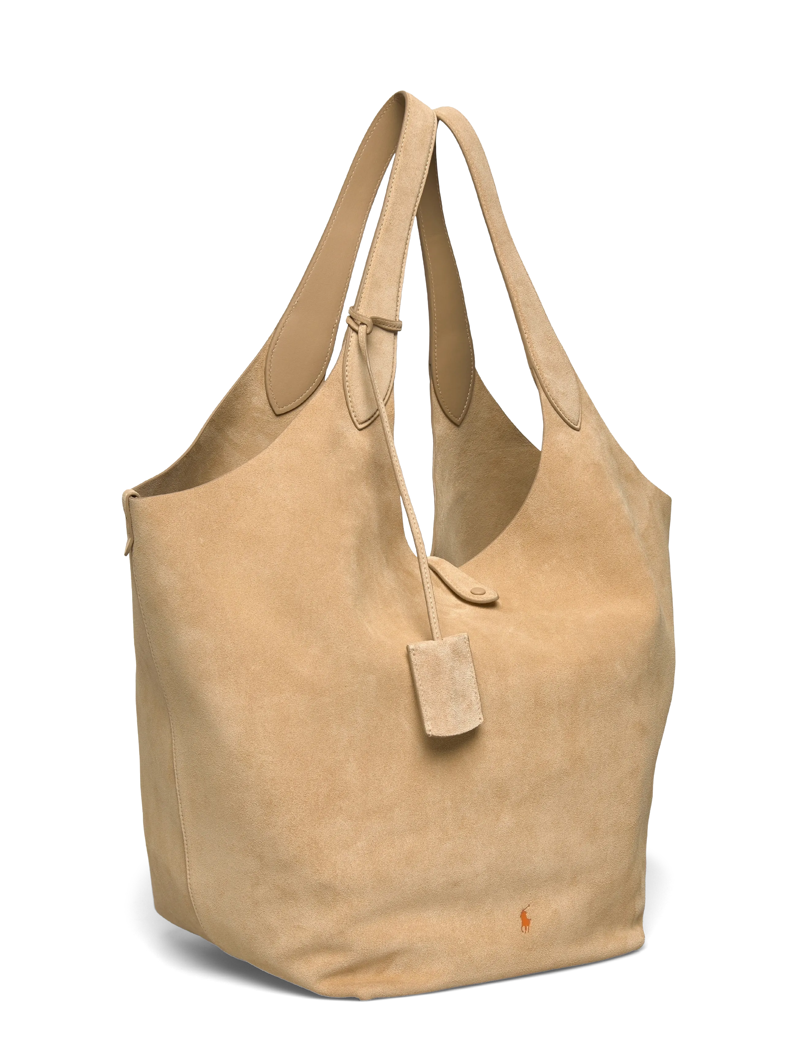 Polo Ralph Lauren - SUEDE-PLY LG TTE-TTE-LRG - cabas - cashew - 2