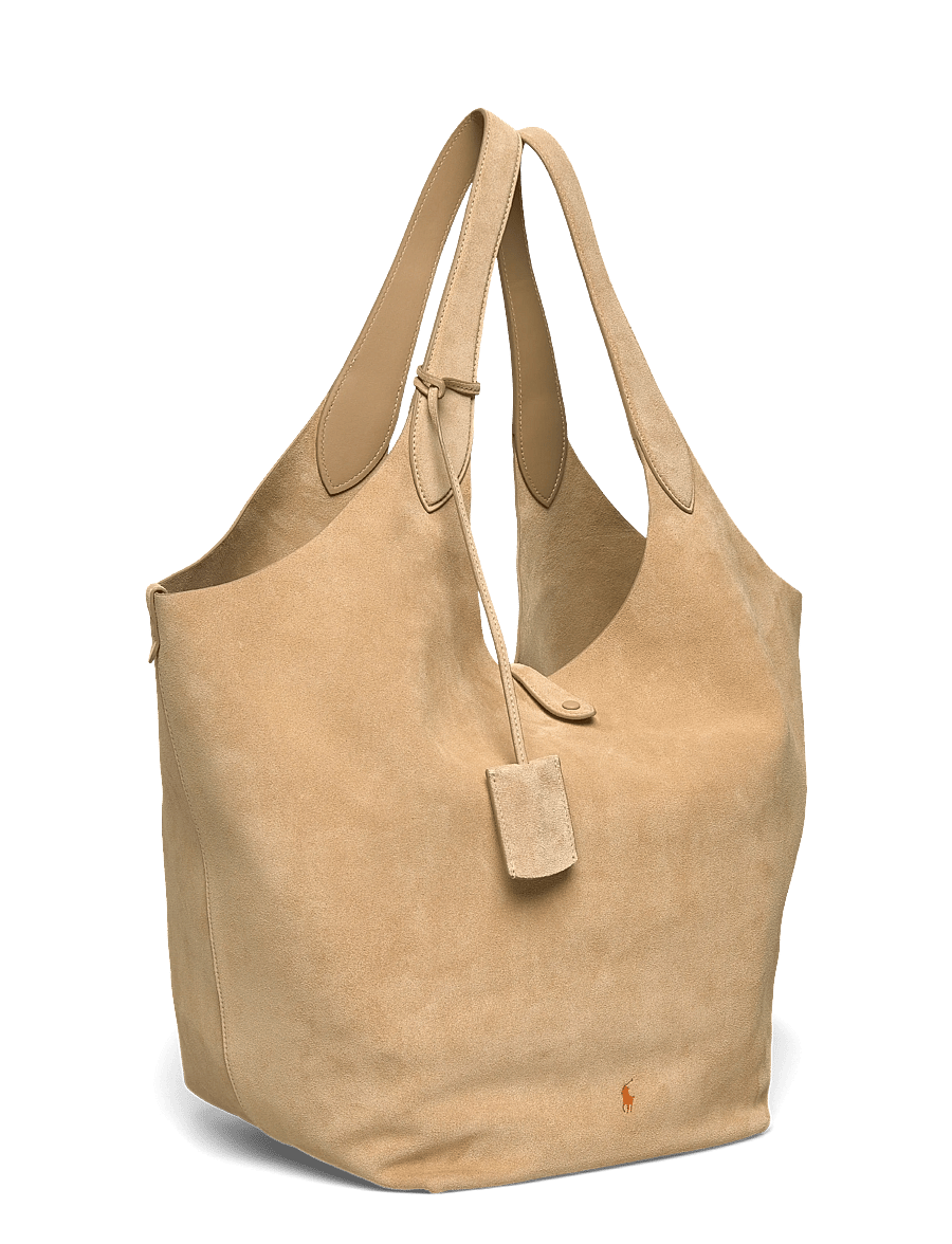 Polo Ralph Lauren - SUEDE-PLY LG TTE-TTE-LRG - cabas - cashew - 2