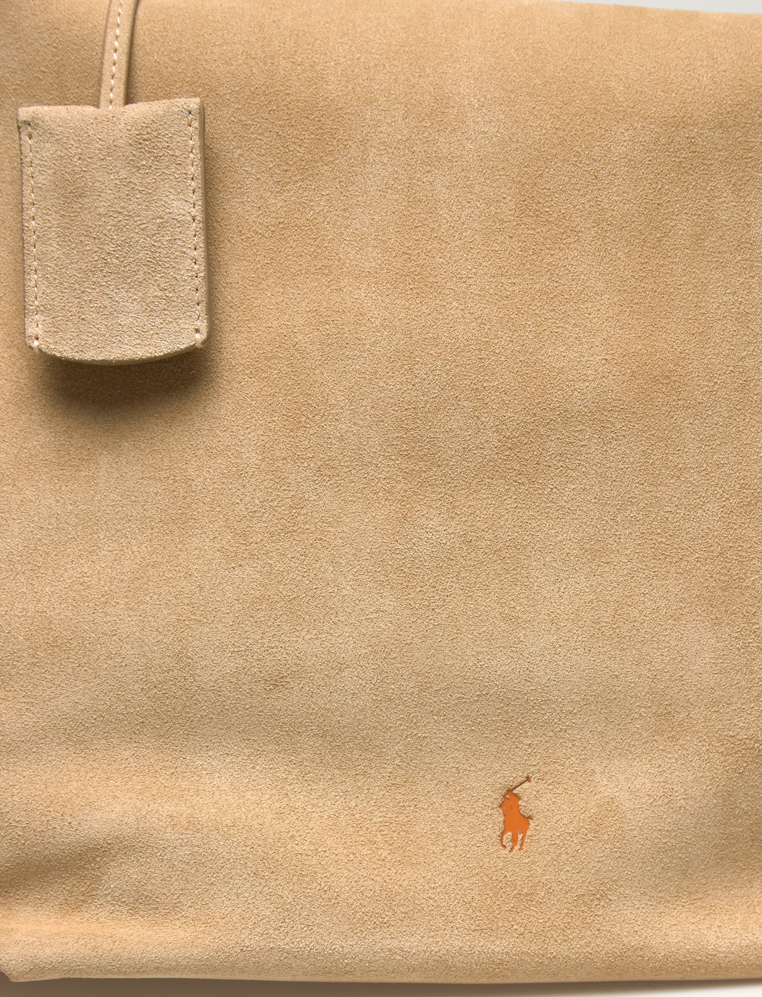 Polo Ralph Lauren - SUEDE-PLY LG TTE-TTE-LRG - cabas - cashew - 4