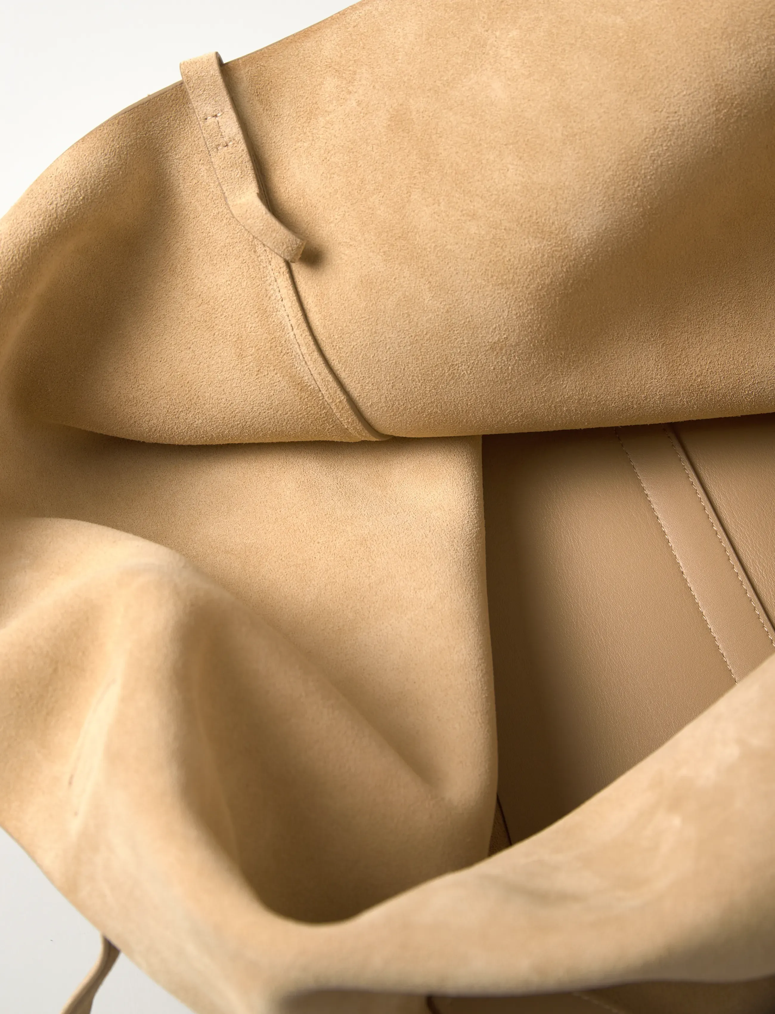 Polo Ralph Lauren - SUEDE-PLY LG TTE-TTE-LRG - cabas - cashew - 5