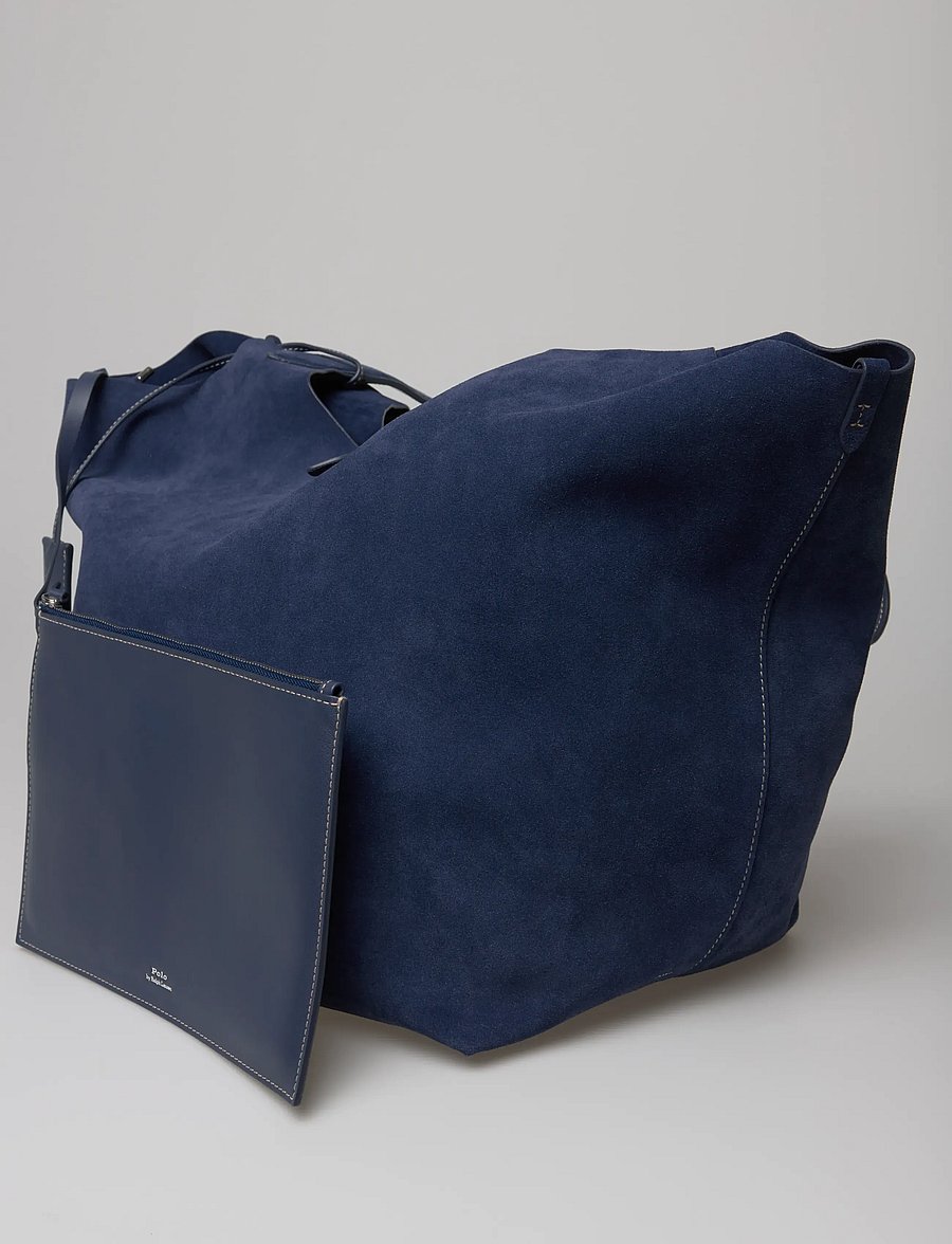 Polo Ralph Lauren - SUEDE-PLY LG TTE-TTE-LRG - shoppere - dark jean - 4
