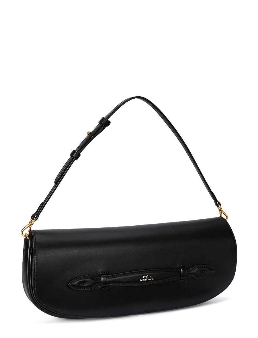Polo Ralph Lauren - SPORT CALF-BLPT LNG FLP-CLT-LRG - schultertaschen - black - 3