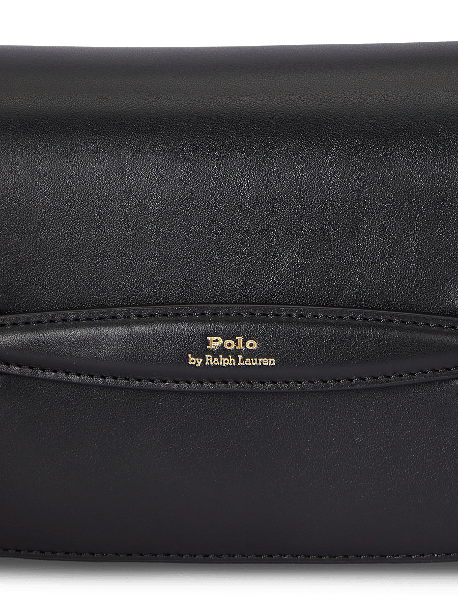 Polo Ralph Lauren - SPORT CALF-BLPT LNG FLP-CLT-LRG - schultertaschen - black - 5