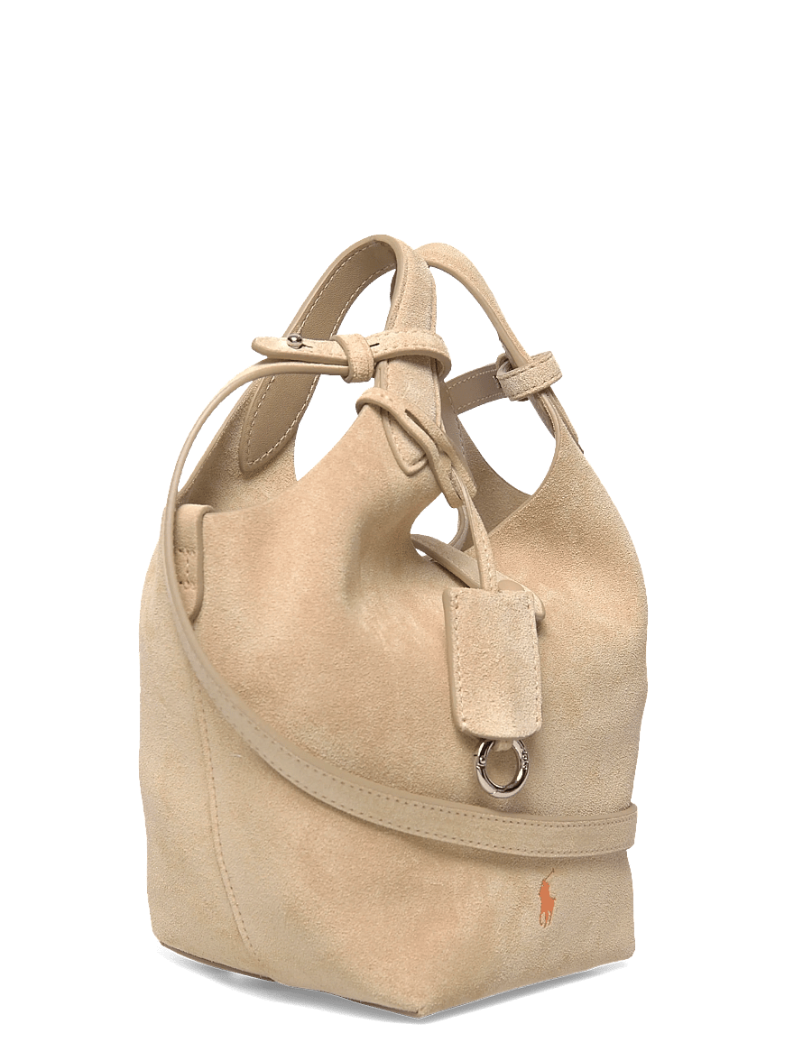 Polo Ralph Lauren - Polo Play Suede Small Tote & Crossbody - cashew - 2