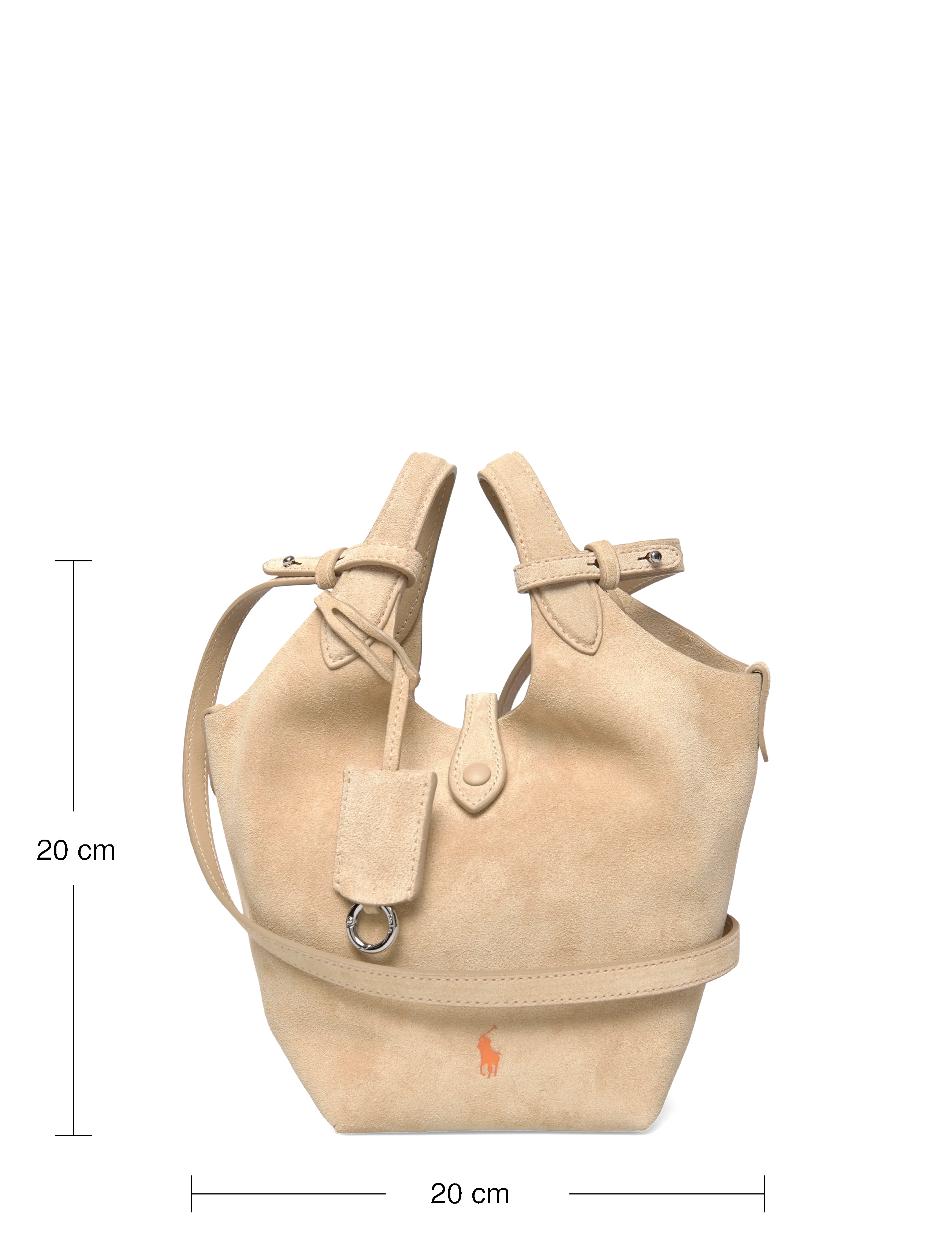 Polo Ralph Lauren - Polo Play Suede Small Tote & Crossbody - cashew - 3