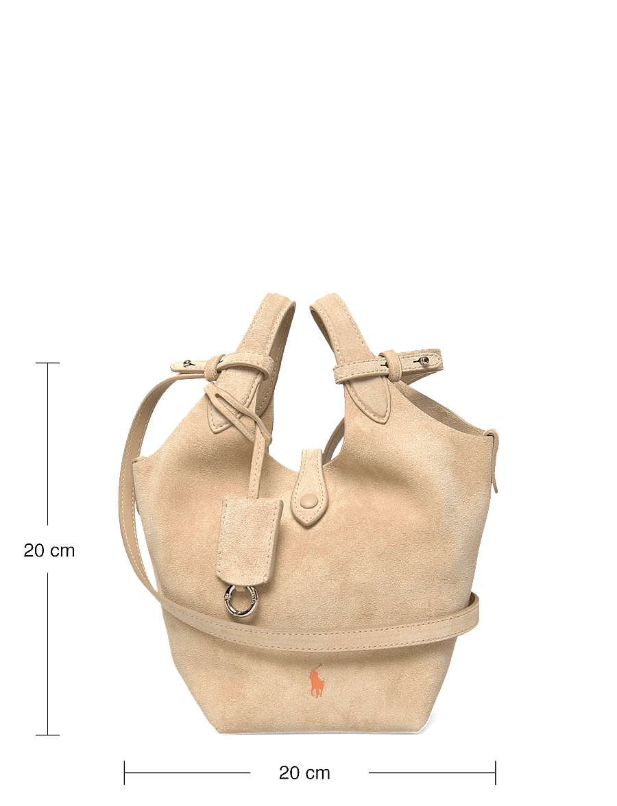 Polo Ralph Lauren - Polo Play Suede Small Tote & Crossbody - cashew - 3