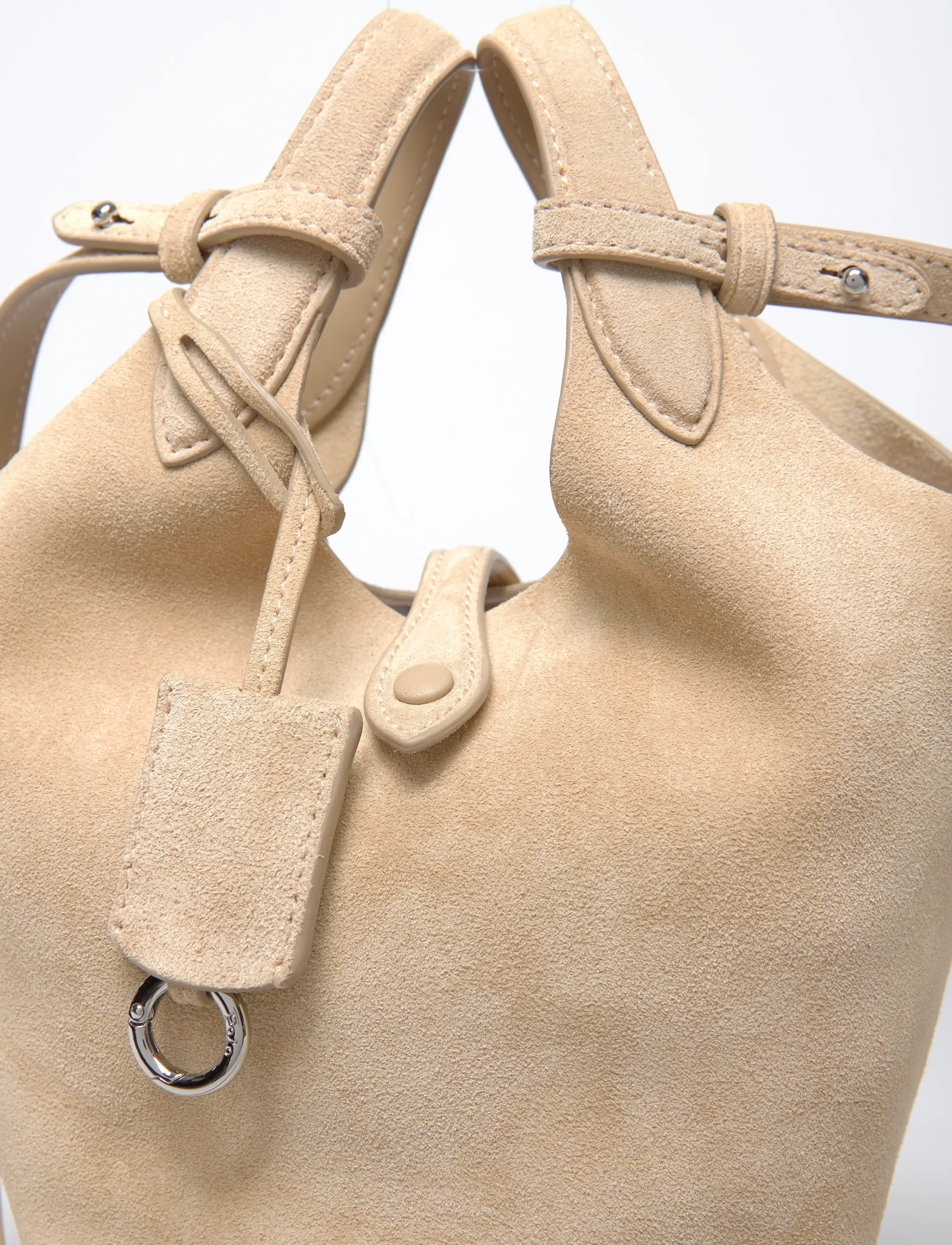 Polo Ralph Lauren - Polo Play Suede Small Tote & Crossbody - cashew - 4