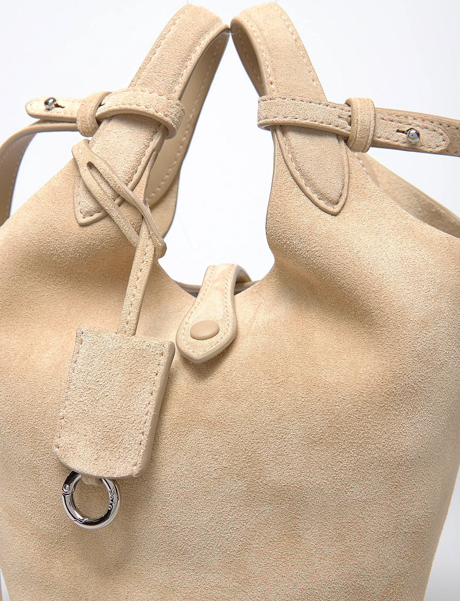 Polo Ralph Lauren - Polo Play Suede Small Tote & Crossbody - cashew - 4