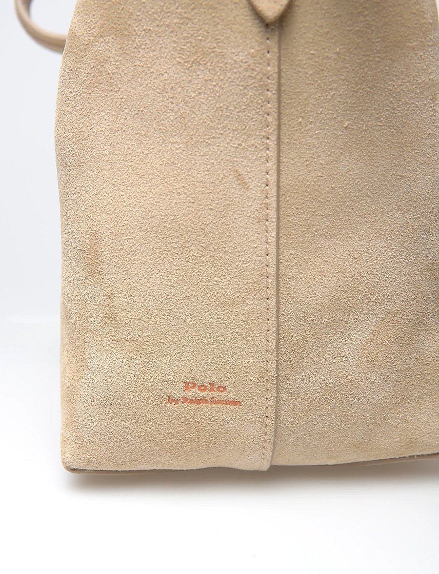 Polo Ralph Lauren - Polo Play Suede Small Tote & Crossbody - cashew - 5