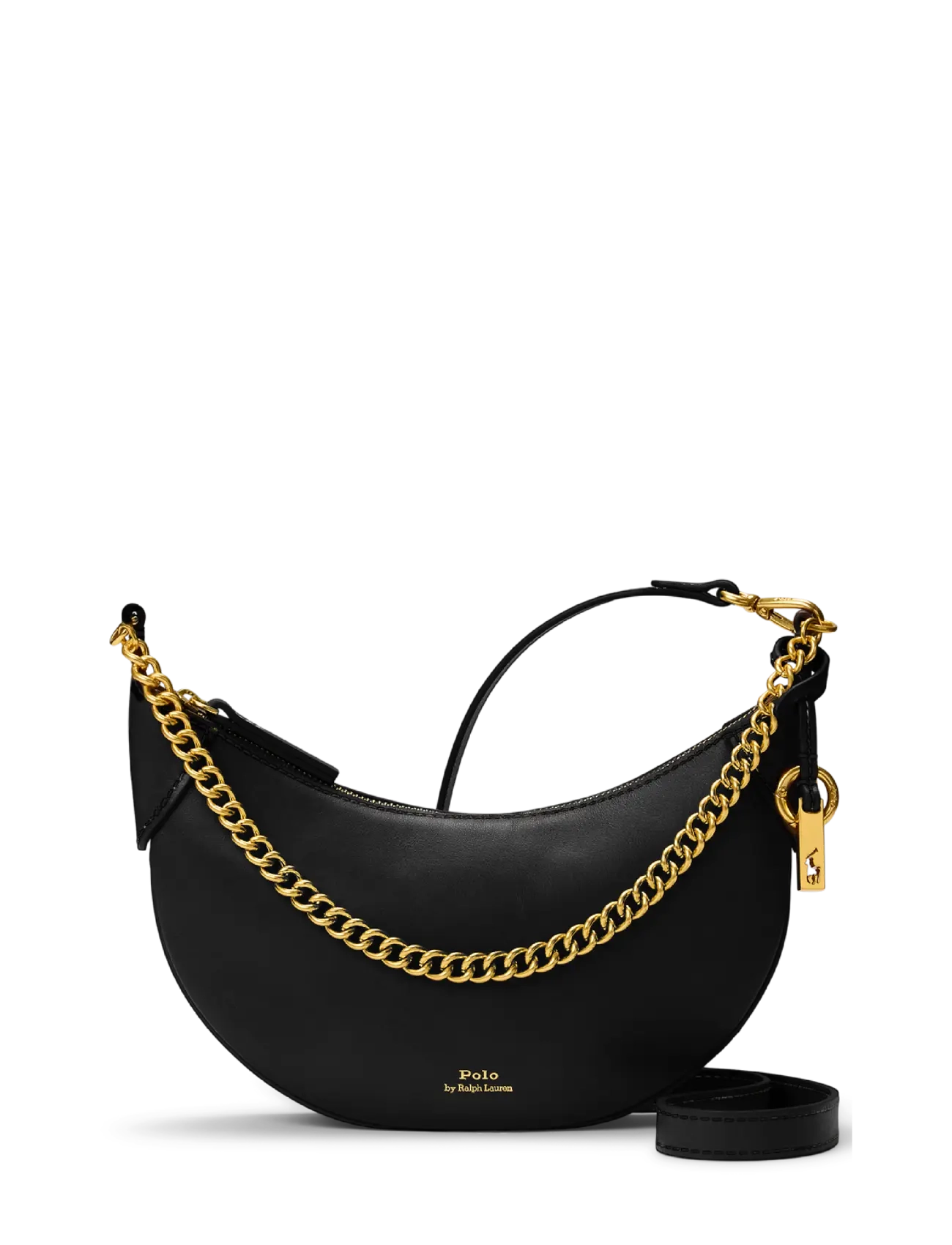 Polo Ralph Lauren SPORT CALF-P ID MN CHN-CXB-SMA - Schultertaschen - BLACK / black