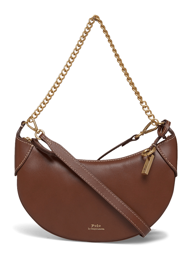 Polo Ralph Lauren - Polo ID Leather Mini Chain Bag - erilised sündmused - cuoio - 0