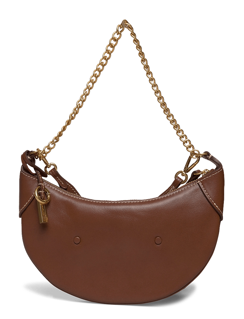 Polo Ralph Lauren - Polo ID Leather Mini Chain Bag - erilised sündmused - cuoio - 1