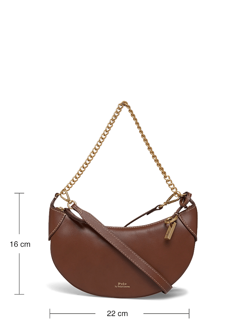 Polo Ralph Lauren - Polo ID Leather Mini Chain Bag - erilised sündmused - cuoio - 3