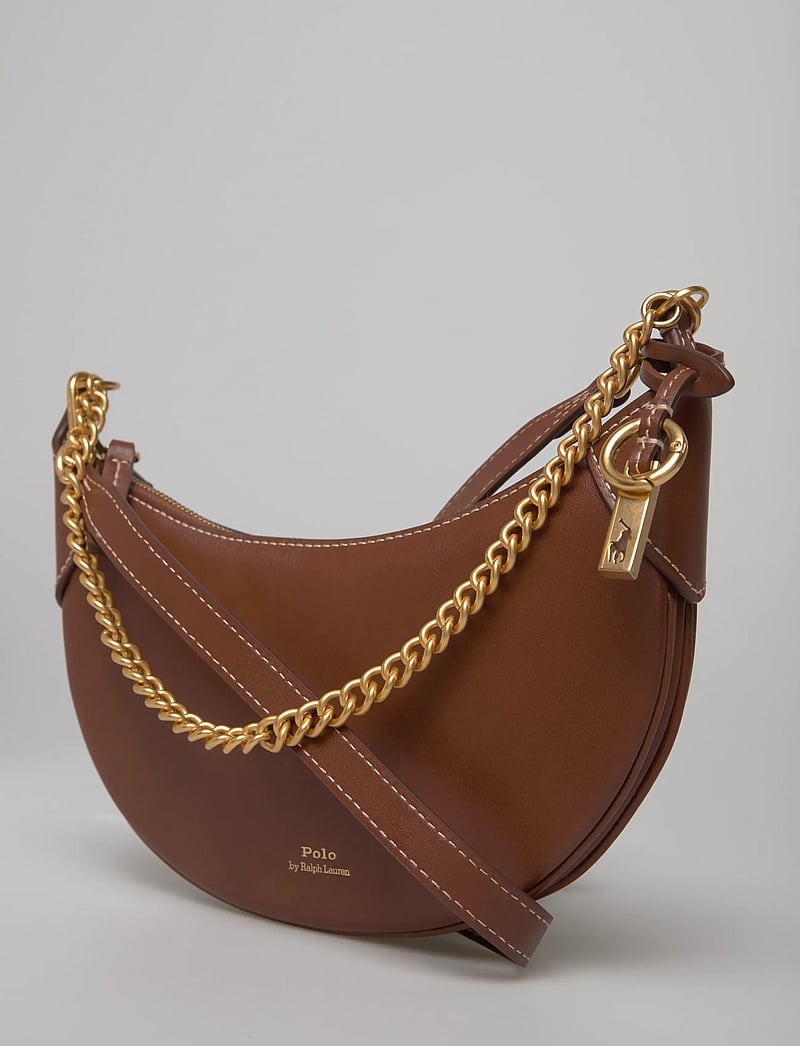 Polo Ralph Lauren - Polo ID Leather Mini Chain Bag - erilised sündmused - cuoio - 4