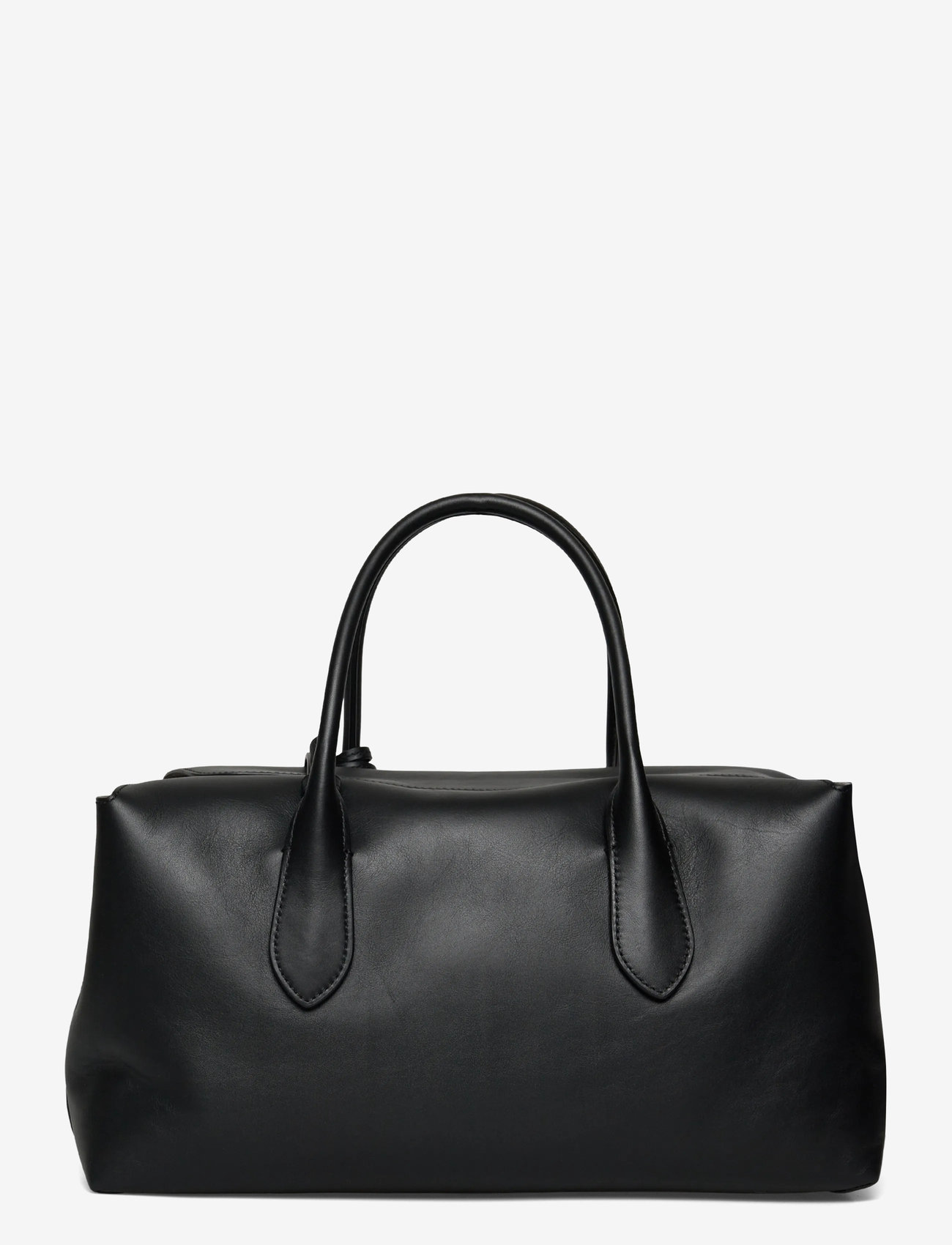 Polo Ralph Lauren - Bellport Leather Satchel - henkeltaschen - black - 1