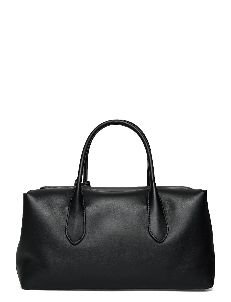 Polo Ralph Lauren - Bellport Leather Satchel - henkeltaschen - black - 1