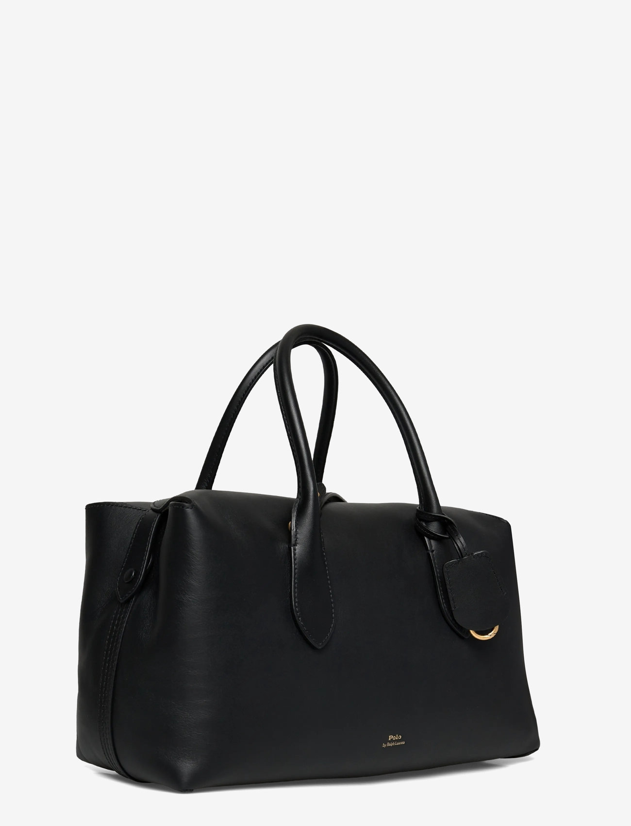 Polo Ralph Lauren - Bellport Leather Satchel - henkeltaschen - black - 2