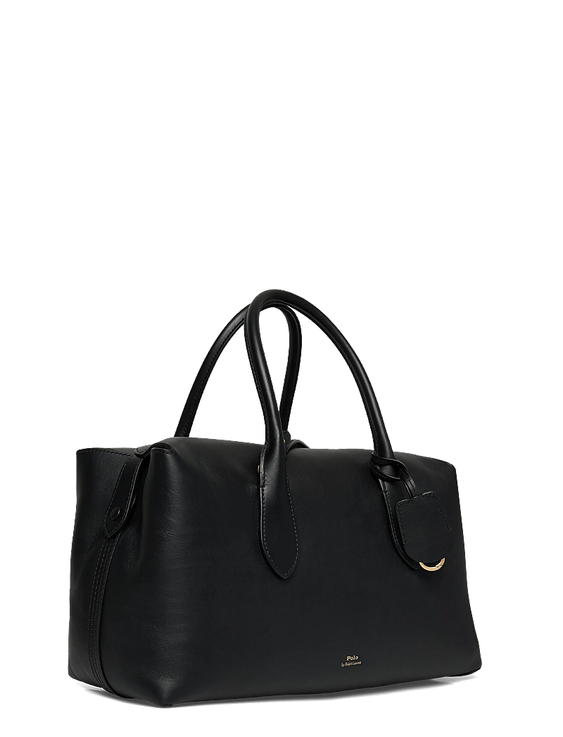 Polo Ralph Lauren - Bellport Leather Satchel - henkeltaschen - black - 2