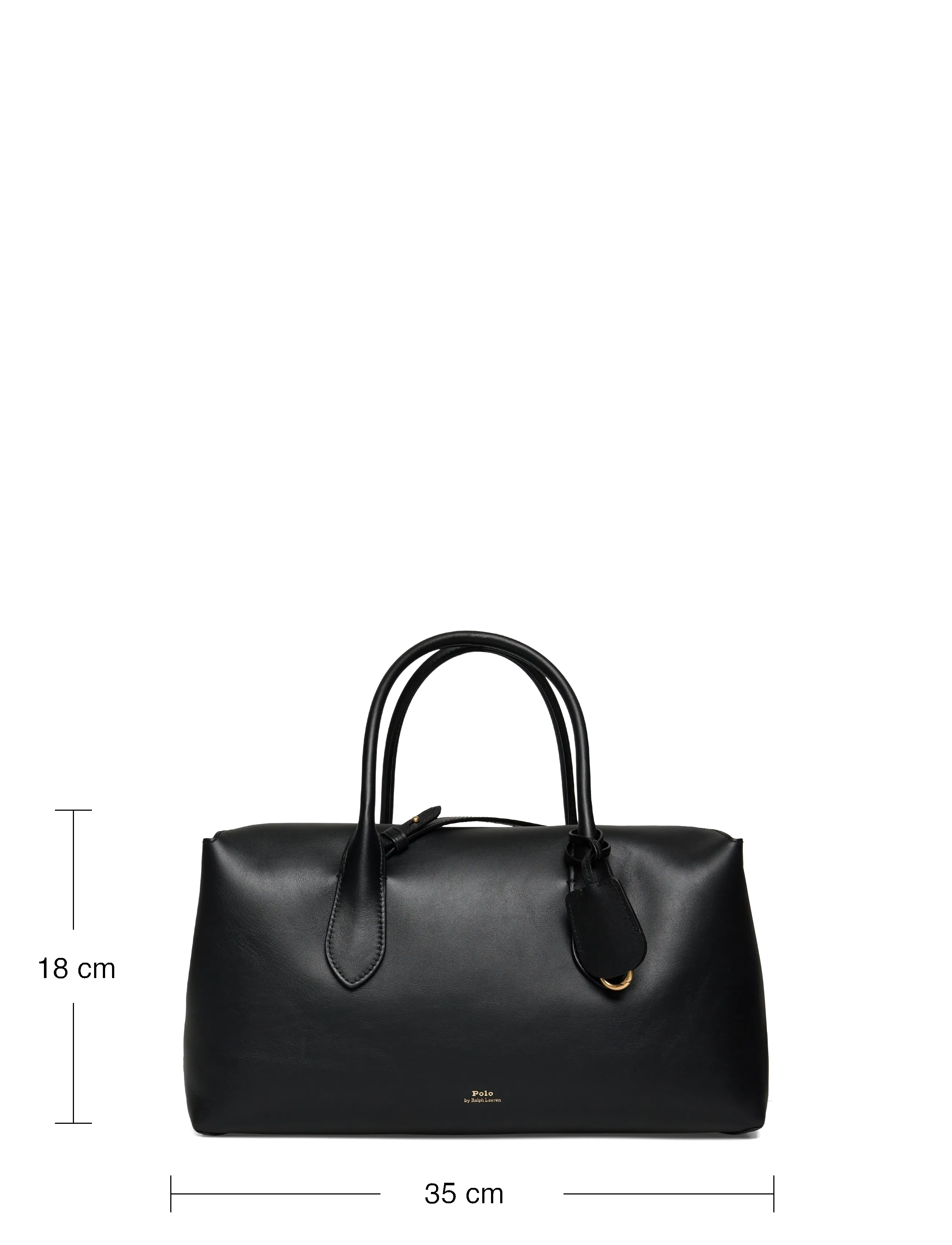 Polo Ralph Lauren - SMOOTH LEATHER VEG-BLPT STH-STL-MED - black - 3
