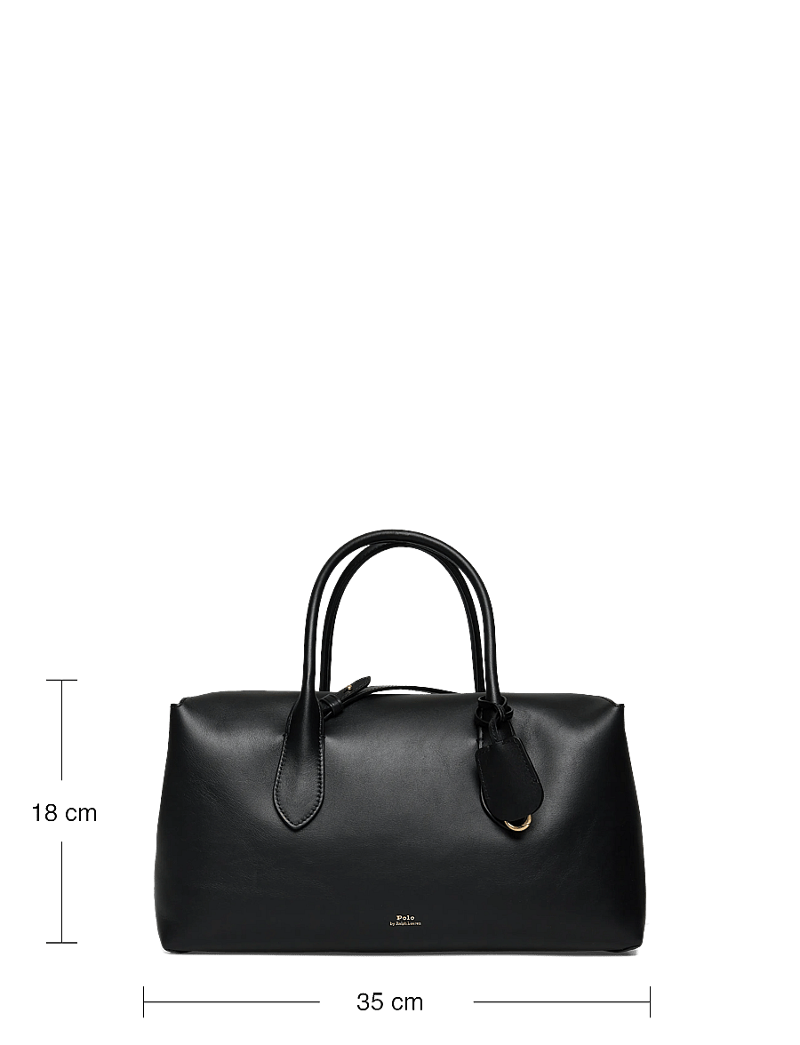 Polo Ralph Lauren - SMOOTH LEATHER VEG-BLPT STH-STL-MED - black - 3