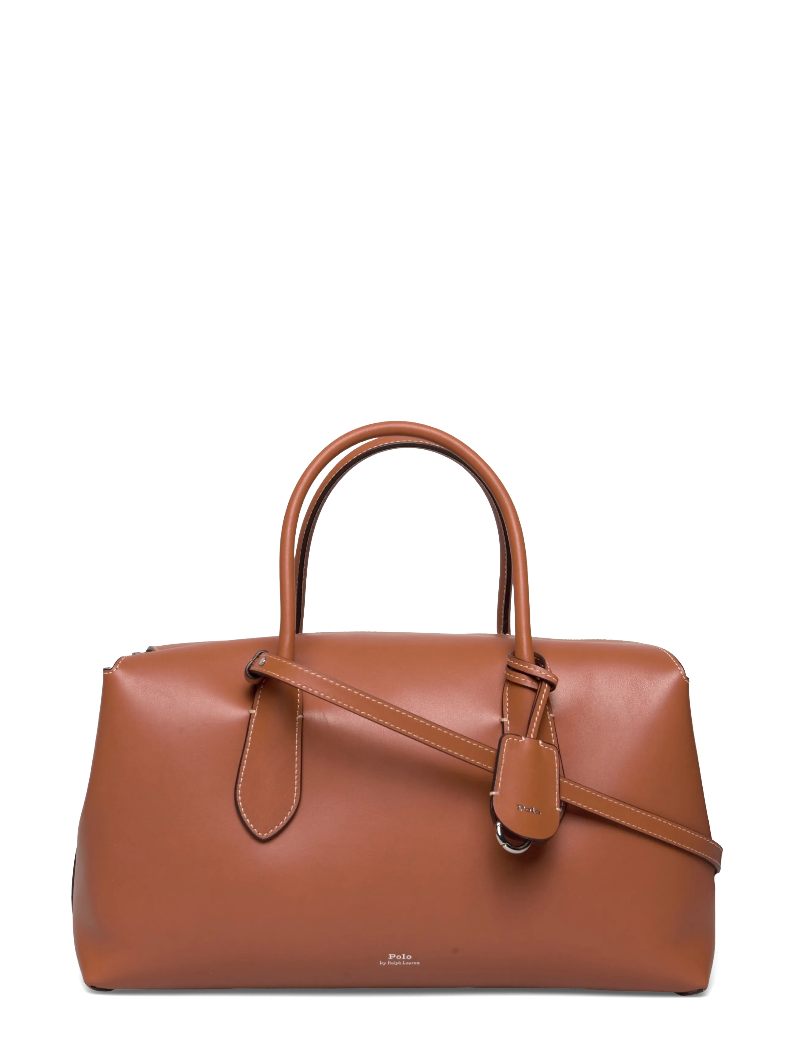 Bellport Leather Satchel - COGNAC