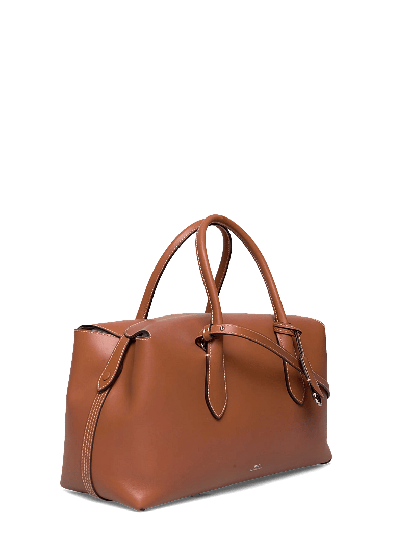 Polo Ralph Lauren - Bellport Leather Satchel - erilised sündmused - cognac - 2