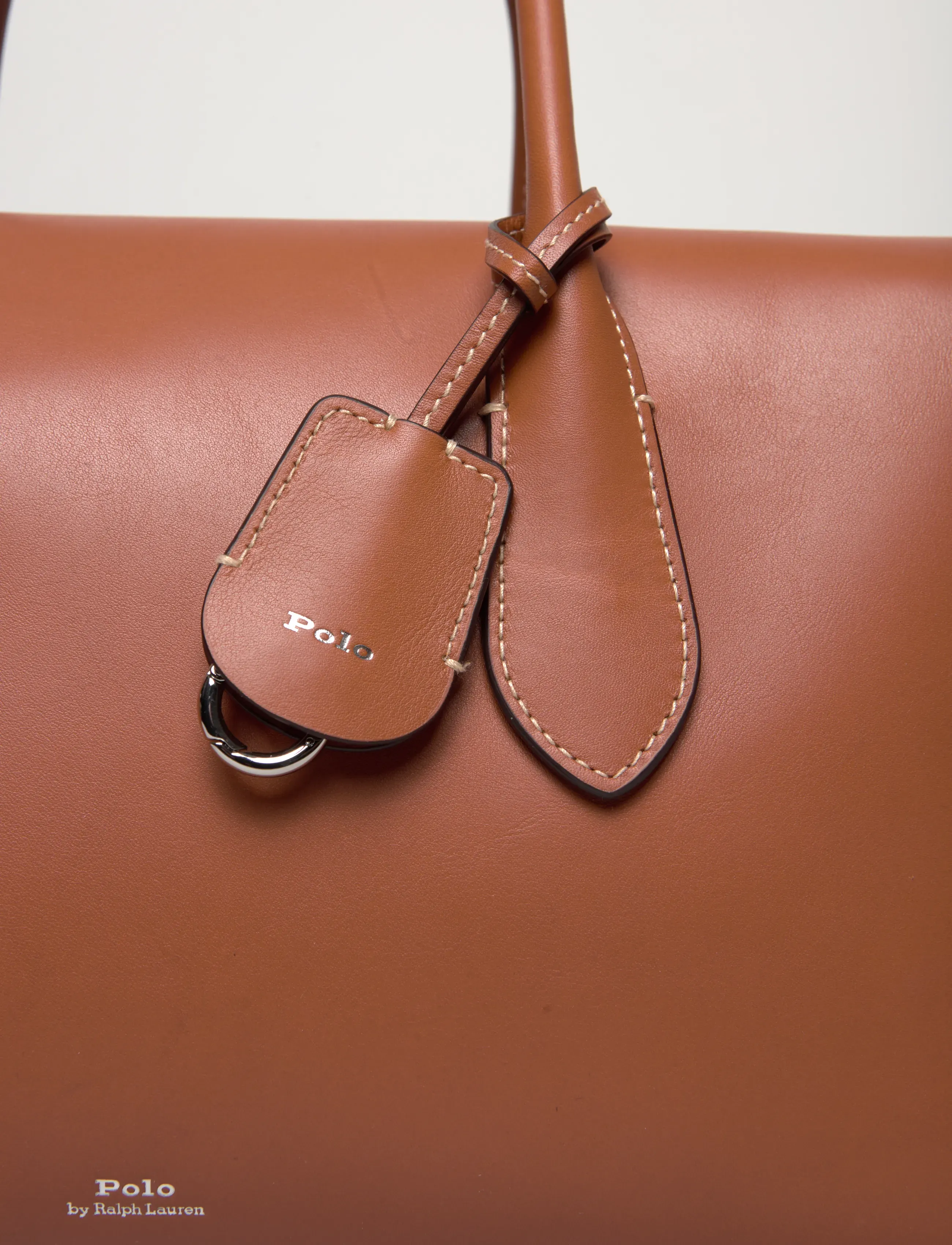 Polo Ralph Lauren - SMOOTH LEATHER VEG-BLPT STH-STL-MED - cognac - 4