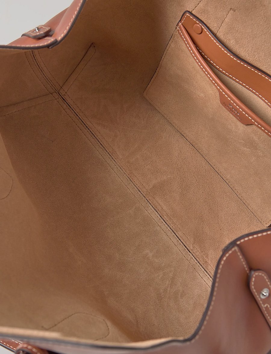 Polo Ralph Lauren - SMOOTH LEATHER VEG-BLPT STH-STL-MED - cognac - 5