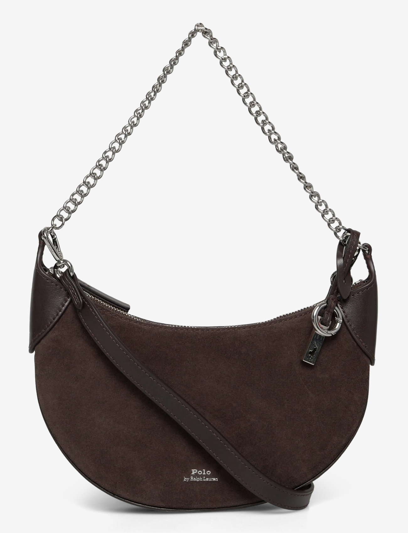 Polo Ralph Lauren - Polo ID Suede Mini Chain Bag - besondere anlässe - chocolate/tobacco - 0