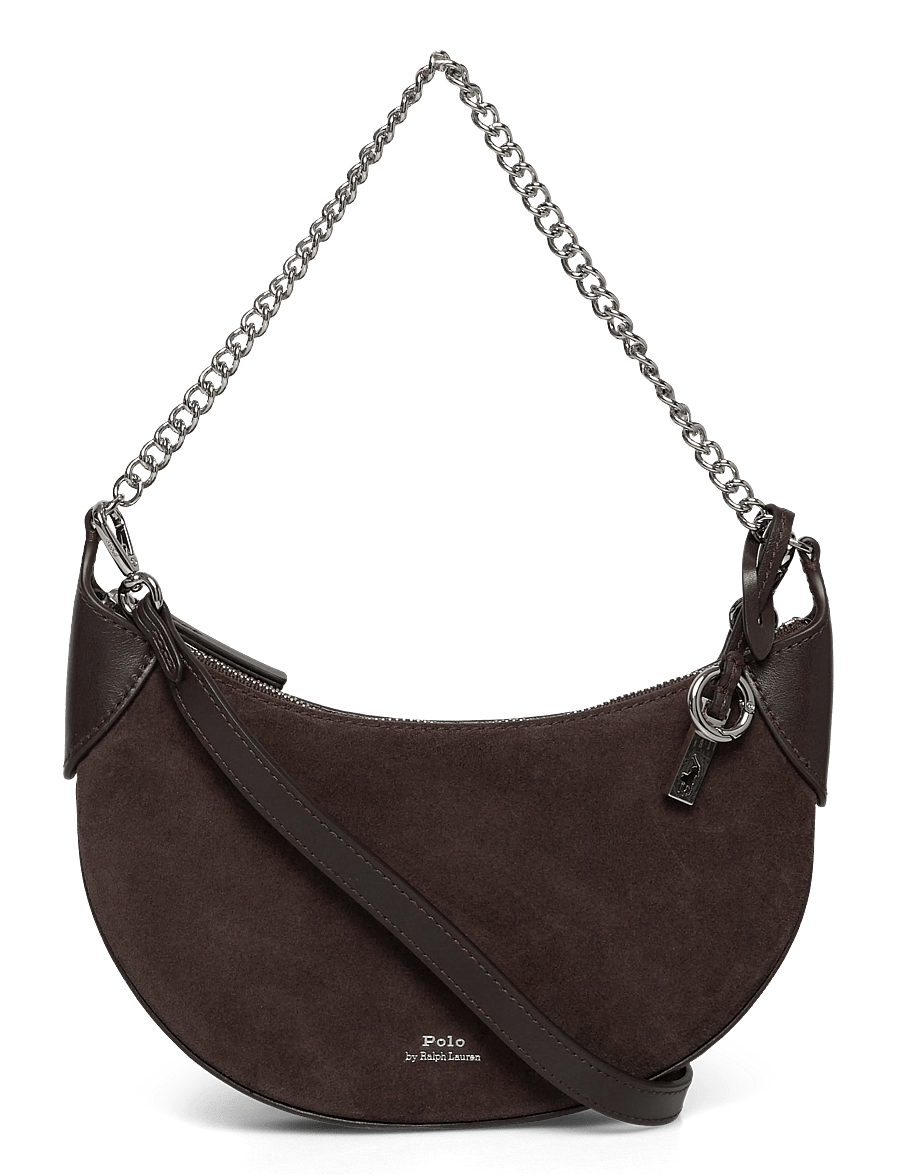 Polo Ralph Lauren - Polo ID Suede Mini Chain Bag - chocolate/tobacco - 0