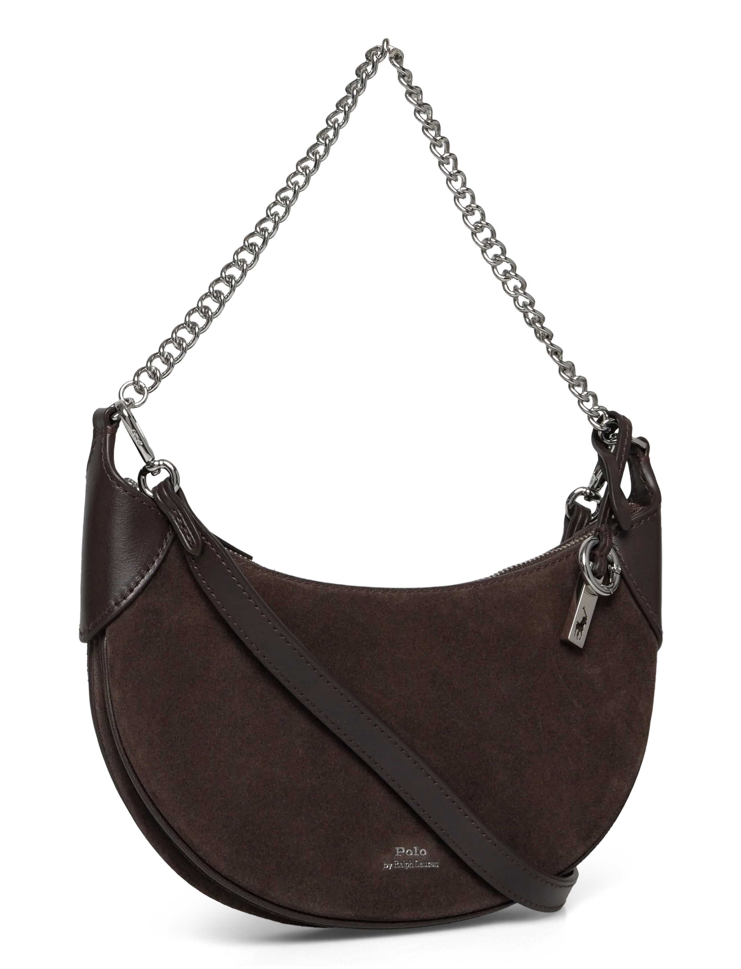 Polo Ralph Lauren - Polo ID Suede Mini Chain Bag - chocolate/tobacco - 2