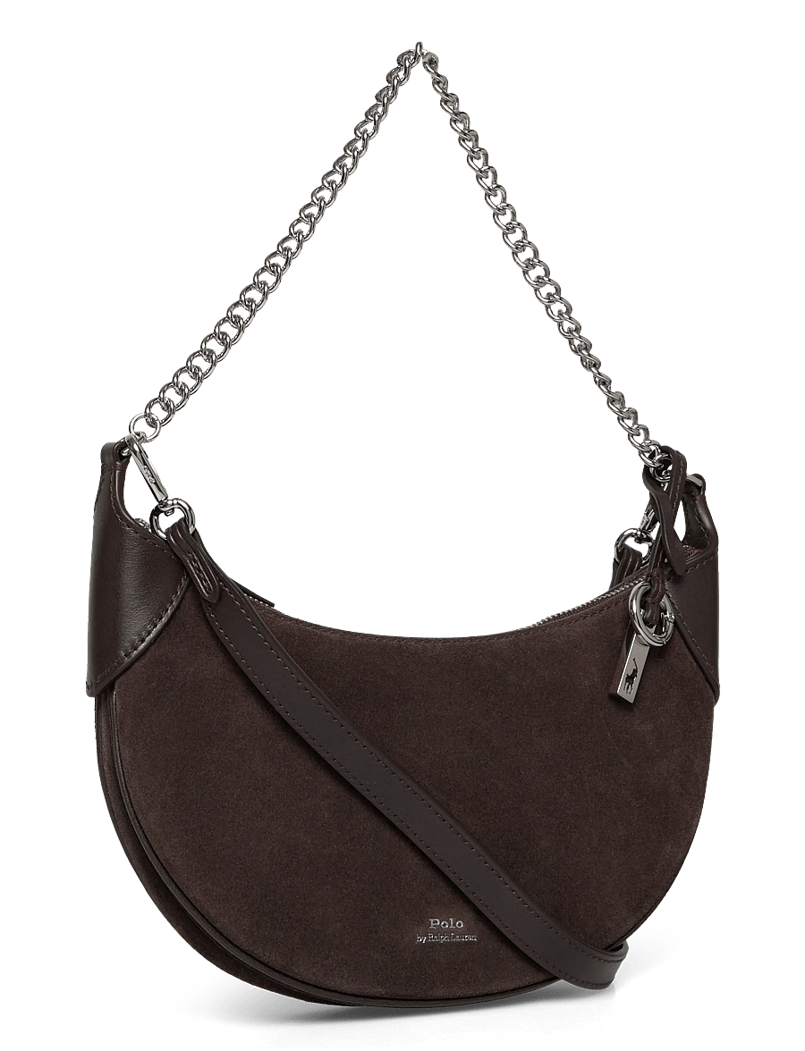 Polo Ralph Lauren - Polo ID Suede Mini Chain Bag - chocolate/tobacco - 2